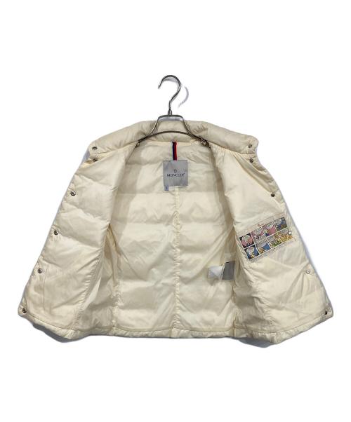 MONCLER（モンクレール）MONCLER (モンクレール) ダウンベスト イエロー サイズ:0の古着・服飾アイテム
