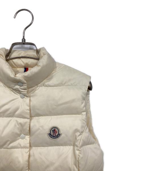 MONCLER（モンクレール）MONCLER (モンクレール) ダウンベスト イエロー サイズ:0の古着・服飾アイテム