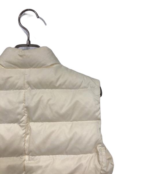 MONCLER（モンクレール）MONCLER (モンクレール) ダウンベスト イエロー サイズ:0の古着・服飾アイテム