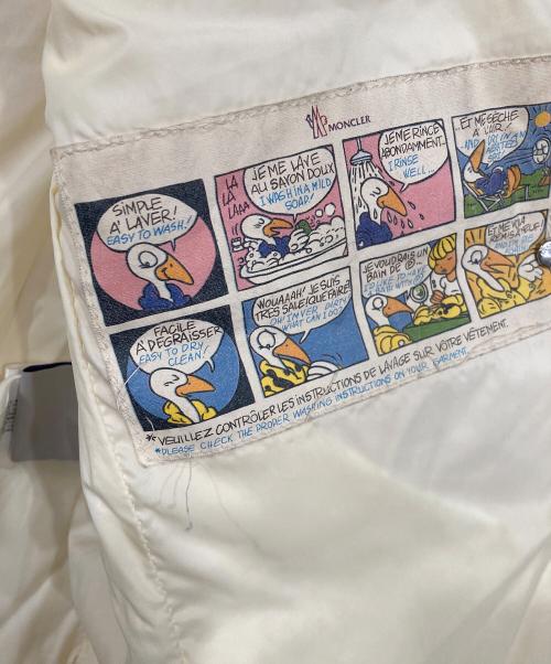 MONCLER（モンクレール）MONCLER (モンクレール) ダウンベスト イエロー サイズ:0の古着・服飾アイテム