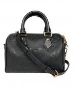 LOUIS VUITTONルイ ヴィトン）の古着「スピーディ・バンドリエール 20」｜ブラック