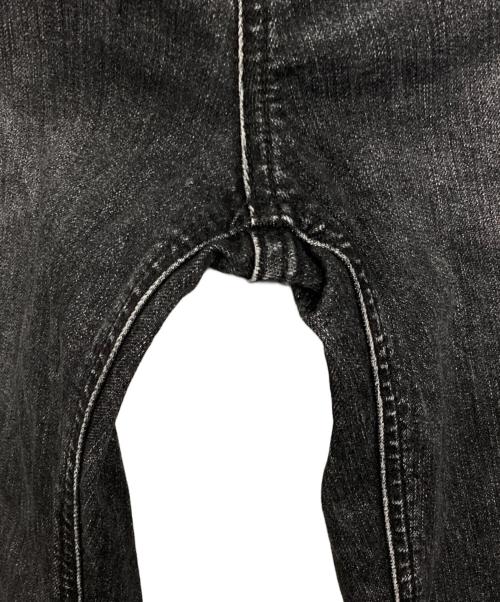 YANUK（ヤヌーク）YANUK (ヤヌーク) ボーイズストレート”LEA デニムパンツ グレー サイズ:25の古着・服飾アイテム