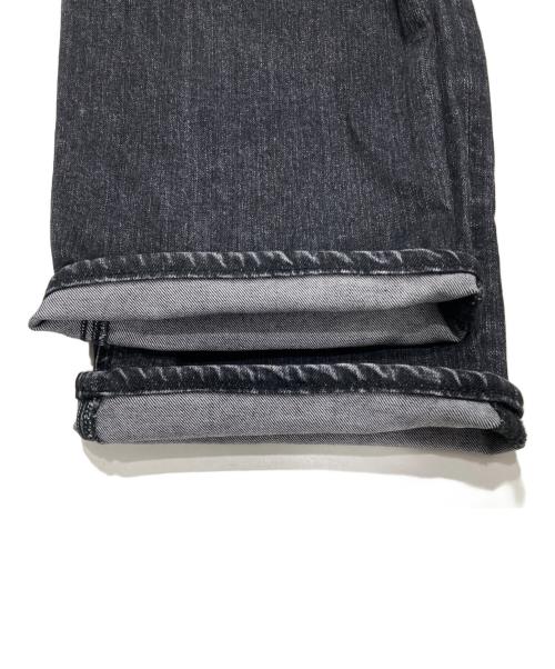 YANUK（ヤヌーク）YANUK (ヤヌーク) ボーイズストレート”LEA デニムパンツ グレー サイズ:25の古着・服飾アイテム