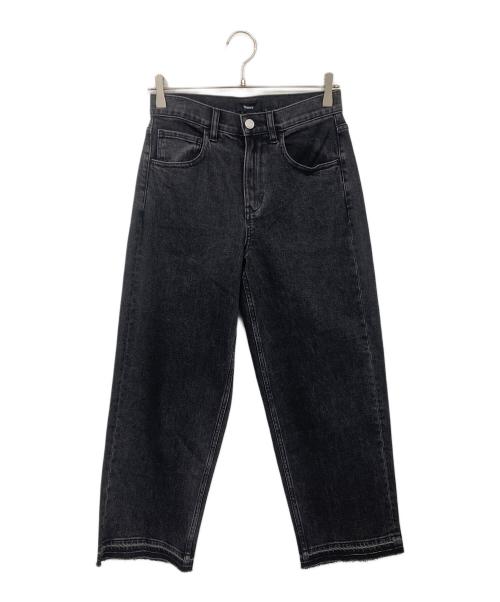 theory（セオリー）theory (セオリー) デニムパンツ ブラック サイズ:25の古着・服飾アイテム