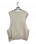 pelleq (ペレック) side open vest アイボリー サイズ:34：4000円