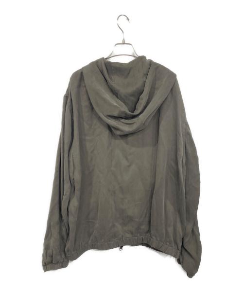 AMOMENTO（アモーメント）AMOMENTO (アモーメント) フーデッドジャケット グレー サイズ:Lの古着・服飾アイテム