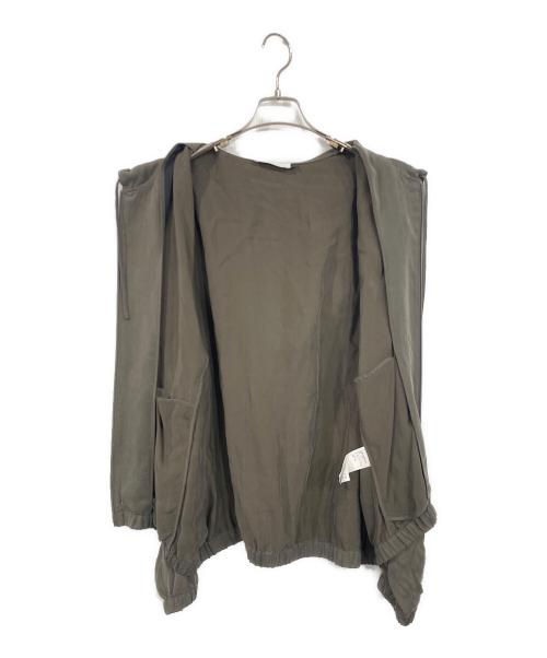 AMOMENTO（アモーメント）AMOMENTO (アモーメント) フーデッドジャケット グレー サイズ:Lの古着・服飾アイテム