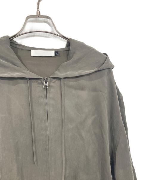 AMOMENTO（アモーメント）AMOMENTO (アモーメント) フーデッドジャケット グレー サイズ:Lの古着・服飾アイテム