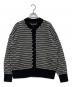 theory（セオリー）の古着「Lana Cash Plaited Cable Cardi」｜ブラック×ホワイト