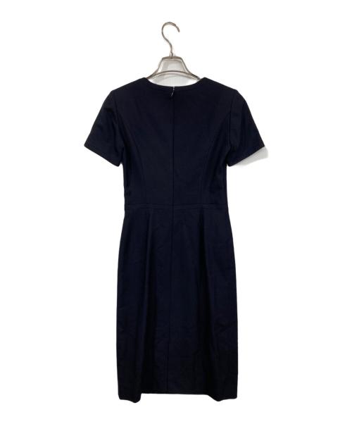 courreges（クレージュ）courreges (クレージュ) ジャケットセットワンピース ネイビー サイズ:36の古着・服飾アイテム