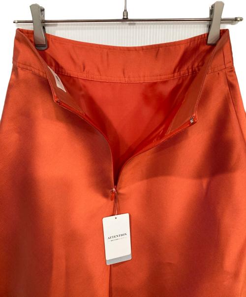 IENA（イエナ）IENA (イエナ) シルク混ツイルフレアスカート オレンジ サイズ:36 未使用品の古着・服飾アイテム