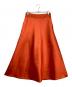 IENA（イエナ）の古着「シルク混ツイルフレアスカート」｜オレンジ