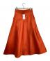IENA (イエナ) シルク混ツイルフレアスカート オレンジ サイズ:36 未使用品：4000円