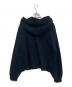 MM6 Maison Margiela (エムエムシックスメゾンマルジェラ) ナンバリングロゴスウェットパーカー ブラック サイズ:XS：20000円