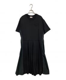 MONCLER（モンクレール）の古着「ABITO切替ワンピース」｜ブラック