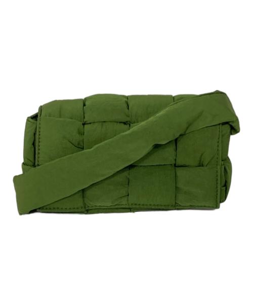 BOTTEGA VENETA（ボッテガベネタ）BOTTEGA VENETA (ボッテガベネタ) カセット クロスボディバッグ カーキの古着・服飾アイテム