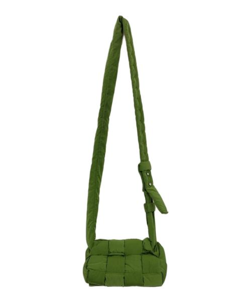 BOTTEGA VENETA（ボッテガベネタ）BOTTEGA VENETA (ボッテガベネタ) カセット クロスボディバッグ カーキの古着・服飾アイテム