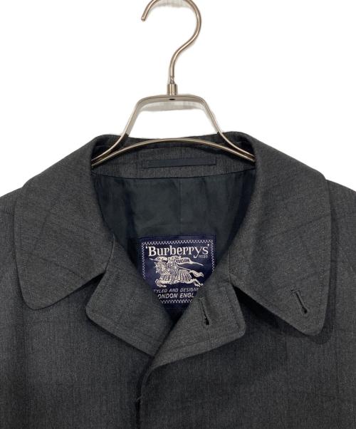 Burberry's（バーバリー）Burberry's (バーバリーズ) ウールステンカラーコート グレー サイズ:不明の古着・服飾アイテム