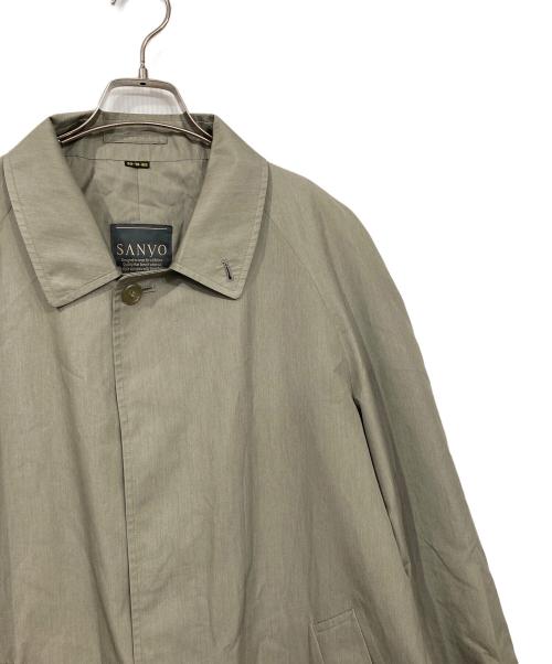 SANYO（サンヨー）SANYO (サンヨー) ステンカラーコート グレー サイズ:表記なしの古着・服飾アイテム