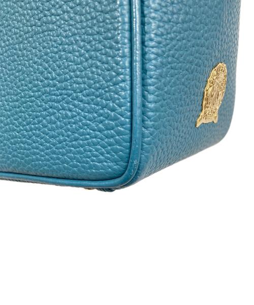 A.D.M.J.（エーディーエムジェイ）A.D.M.J. (エーディーエムジェイ) ミニトートバッグ ブルーの古着・服飾アイテム