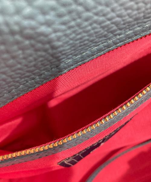 A.D.M.J.（エーディーエムジェイ）A.D.M.J. (エーディーエムジェイ) ミニトートバッグ ブルーの古着・服飾アイテム