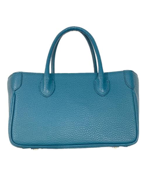 A.D.M.J.（エーディーエムジェイ）A.D.M.J. (エーディーエムジェイ) ミニトートバッグ ブルーの古着・服飾アイテム