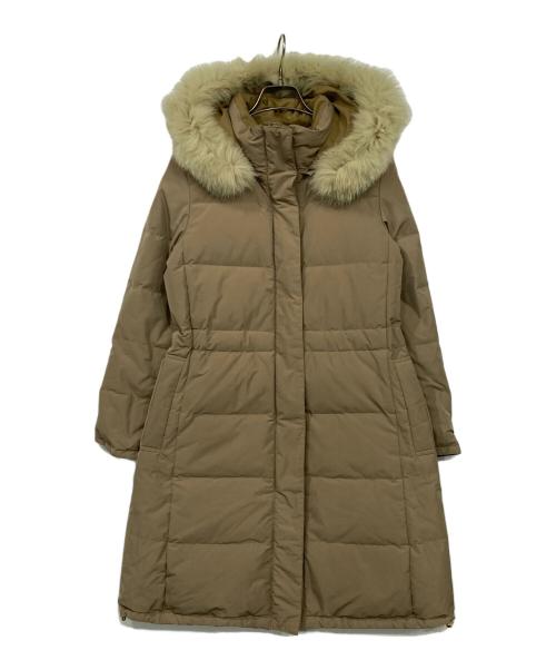 自由区（ジユウク）自由区 (ジユウク) リバーシブルダウンコート ベージュ サイズ:38の古着・服飾アイテム