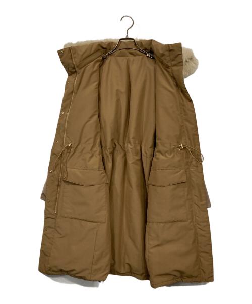 自由区（ジユウク）自由区 (ジユウク) リバーシブルダウンコート ベージュ サイズ:38の古着・服飾アイテム