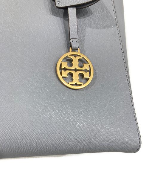 TORY BURCH（トリーバーチ）TORY BURCH (トリーバーチ) ロビンソン トートバッグ ブルーの古着・服飾アイテム