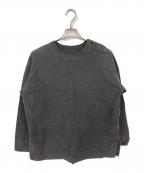 YANTORヤントル）の古着「コットンシルクプルオーバー」｜グレー