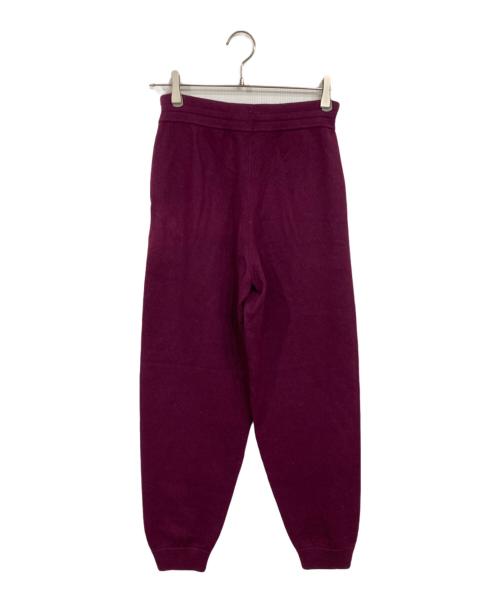 ISABEL MARANT ETOILE（イザベルマランエトワール）ISABEL MARANT ETOILE (イザベルマランエトワール) ニットパンツ パープル サイズ:S(36) 未使用品の古着・服飾アイテム