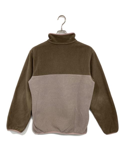 Patagonia（パタゴニア）Patagonia (パタゴニア) W's Lightweight Synchilla Snap-T Pullover/ライトウェイトシンチラスナップT ベージュ サイズ:Lの古着・服飾アイテム