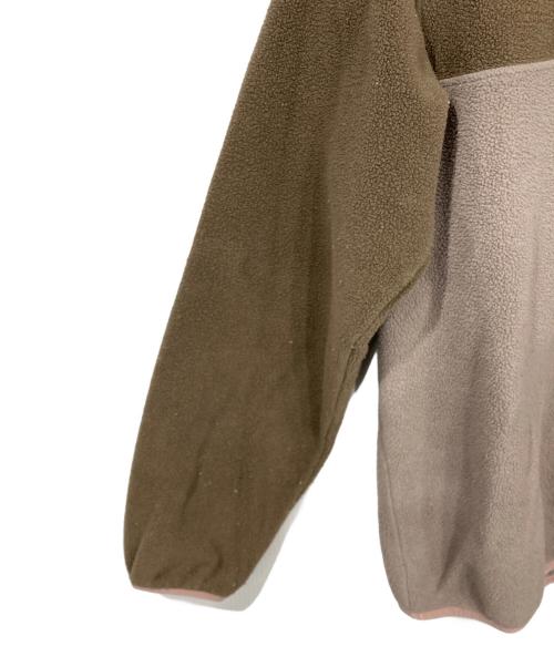 Patagonia（パタゴニア）Patagonia (パタゴニア) W's Lightweight Synchilla Snap-T Pullover/ライトウェイトシンチラスナップT ベージュ サイズ:Lの古着・服飾アイテム