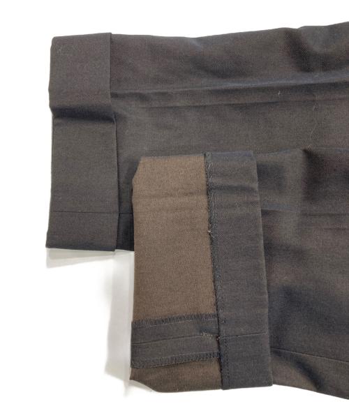 MARGARET HOWELL（マーガレットハウエル）MARGARET HOWELL (マーガレットハウエル) センタープレスパンツ ブラウン サイズ:1の古着・服飾アイテム