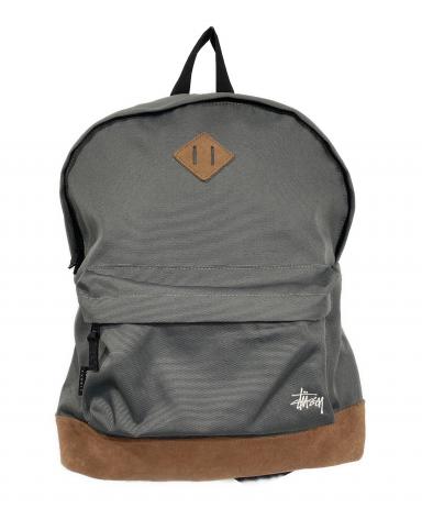 中古・古着通販】stussy (ステューシー) リュック カーキ×ブラウン