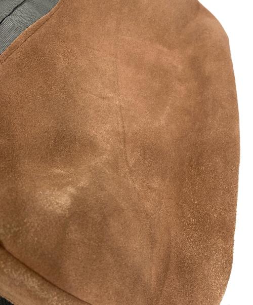 stussy（ステューシー）stussy (ステューシー) リュック グレー×ブラウンの古着・服飾アイテム