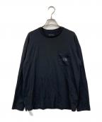 THE NORTH FACEザ ノース フェイス）の古着「L/S COMFORTIVE BASIC CREW」｜ブラック