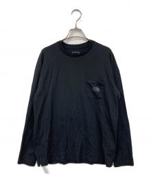 THE NORTH FACE（ザ ノース フェイス）の古着「L/S COMFORTIVE BASIC CREW」｜ブラック