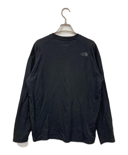THE NORTH FACE（ザ ノース フェイス）THE NORTH FACE (ザ ノース フェイス) L/S COMFORTIVE BASIC CREW ブラック サイズ:Mの古着・服飾アイテム