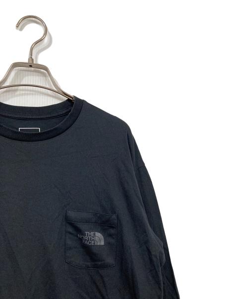 THE NORTH FACE（ザ ノース フェイス）THE NORTH FACE (ザ ノース フェイス) L/S COMFORTIVE BASIC CREW ブラック サイズ:Mの古着・服飾アイテム
