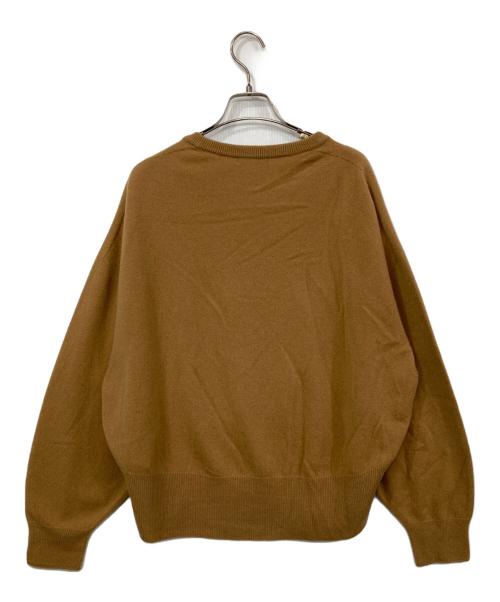 Plage（プラージュ）Plage (プラージュ) ファインウール クルーネック プルオーバー ブラウン サイズ:表記無しの古着・服飾アイテム