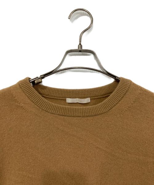 Plage（プラージュ）Plage (プラージュ) ファインウール クルーネック プルオーバー ブラウン サイズ:表記無しの古着・服飾アイテム