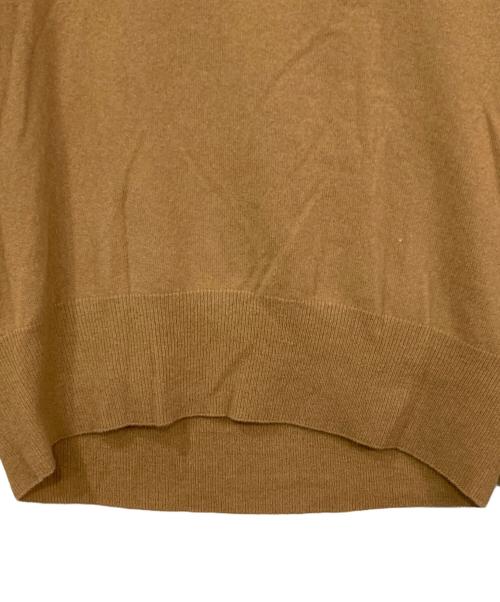 Plage（プラージュ）Plage (プラージュ) ファインウール クルーネック プルオーバー ブラウン サイズ:表記無しの古着・服飾アイテム