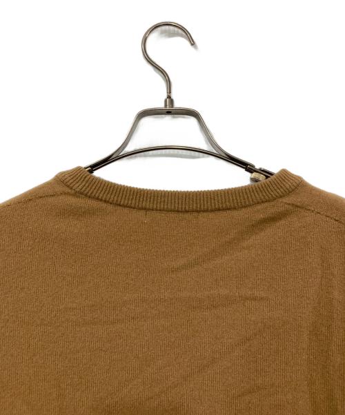 Plage（プラージュ）Plage (プラージュ) ファインウール クルーネック プルオーバー ブラウン サイズ:表記無しの古着・服飾アイテム