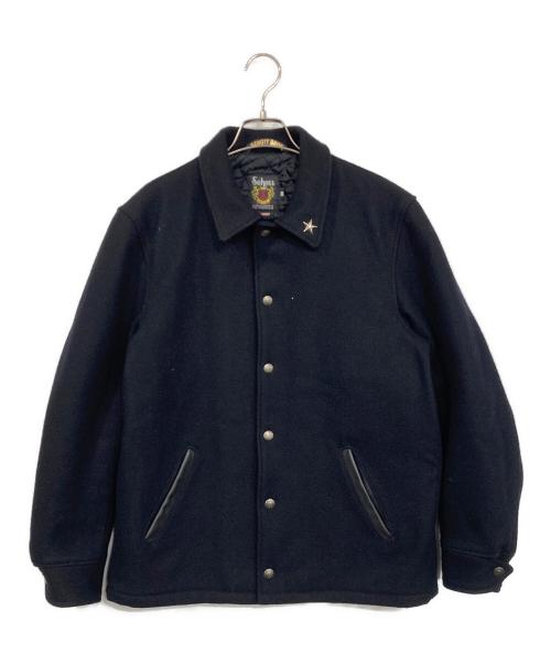 SCHOTT BROS.（ショット）SCHOTT BROS. (ショット) MELTON COACH JKT ブラック サイズ:38の古着・服飾アイテム