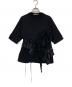 ENFOLD（エンフォルド）の古着「デコラティブTシャツ」｜ブラック