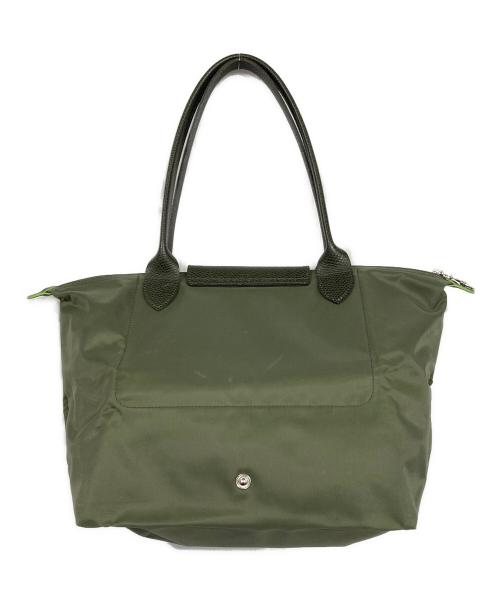 LONGCHAMP（ロンシャン）LONGCHAMP (ロンシャン) ルプリアージュ トートバッグ カーキの古着・服飾アイテム