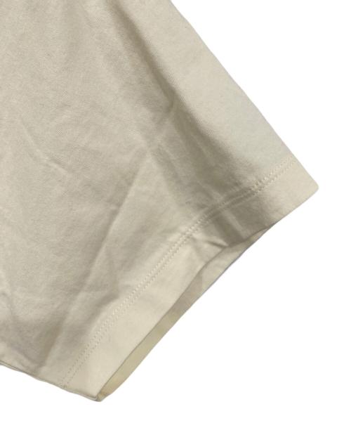 GUCCI（グッチ）GUCCI (グッチ) バックスパンコールロゴTシャツ ベージュ サイズ:Sの古着・服飾アイテム