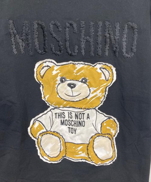MOSCHINO（モスキーノ）MOSCHINO (モスキーノ) テディベアTシャツ ブラック サイズ:XSの古着・服飾アイテム