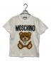 MOSCHINO（モスキーノ）の古着「ピクセルテディベアプリントTシャツ」｜ホワイト